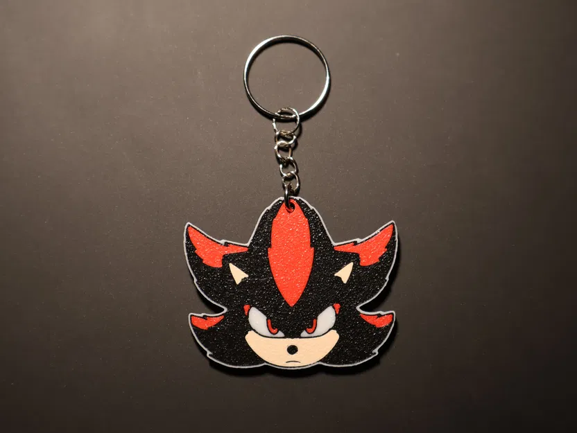 Móc khóa Shadow (Sonic the Hedgehog) - Image 2