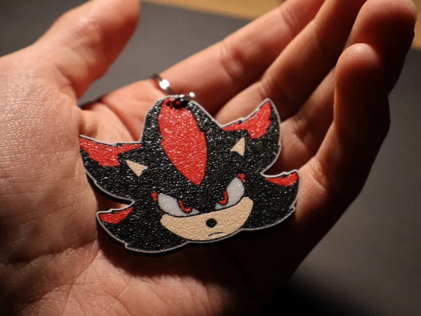 Móc khóa Shadow (Sonic the Hedgehog) - Image 3
