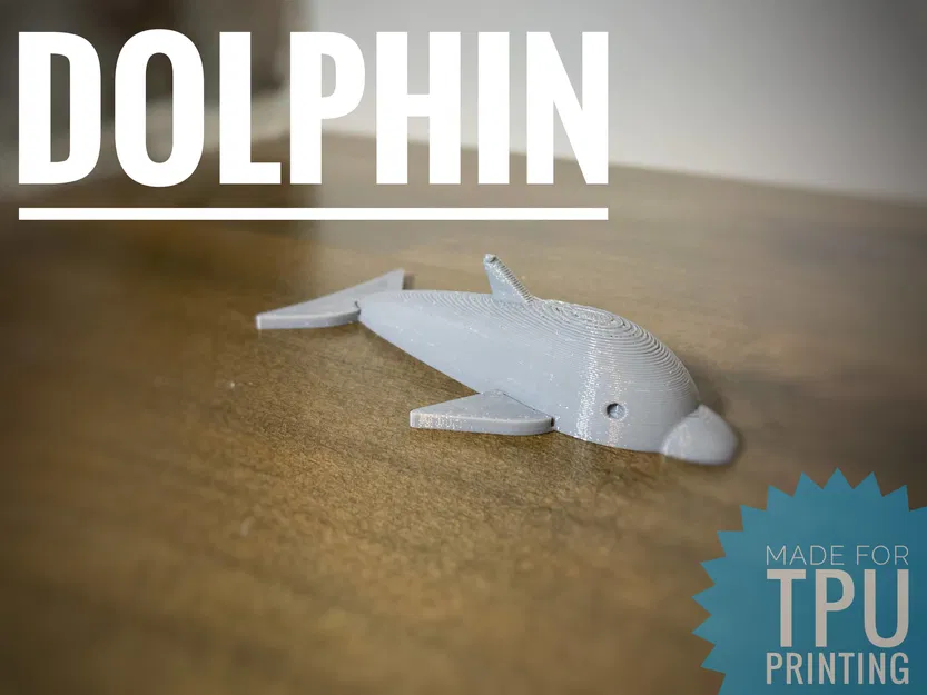 Dolphin - Mô hình cá heo bằng nhựa TPU - Image 1