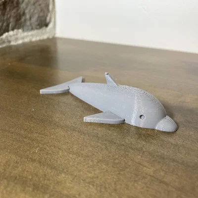 Dolphin - Mô hình cá heo bằng nhựa TPU