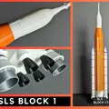 Mô hình tên lửa SLS Block 1 (Tỷ lệ 1:200) - Thumbnail 1