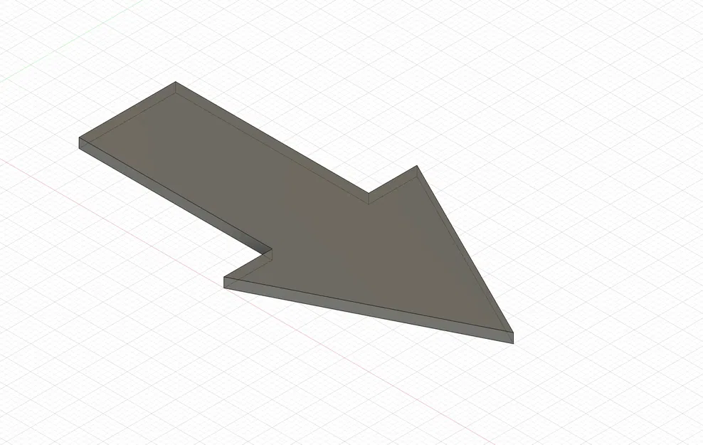 Mẫu mũi tên chỉ dẫn 3D đơn giản và tiện lợi (File STL) - Image 2