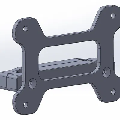 Khung gắn biển số trước không khoan lỗ cho VW MK8 GTI