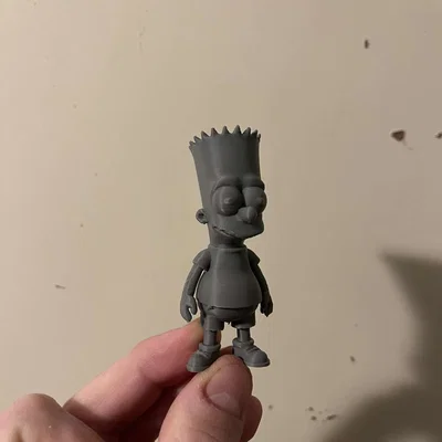 Mô hình Bart Simpson in 3D