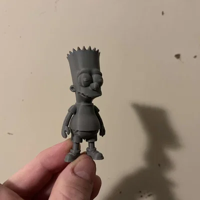 Mô hình Bart Simpson in 3D