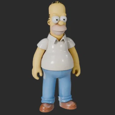 Mô hình Homer Simpson 3D