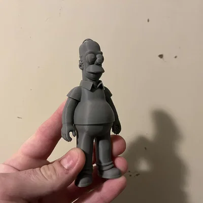 Mô hình Homer Simpson 3D