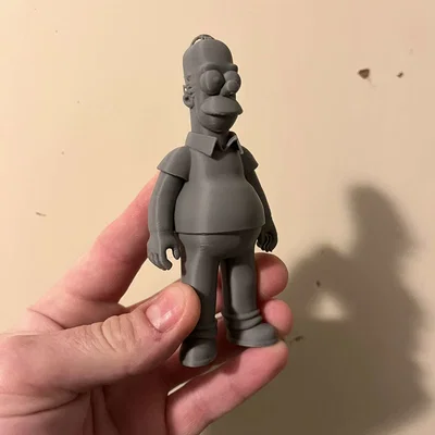 Mô hình Homer Simpson 3D