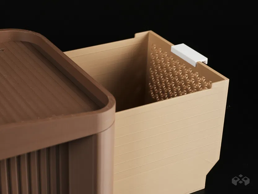 Đôn Hộc Kéo Họa Tiết Kumiko Cho iPad / Giá Đỡ Tablet - Image 4