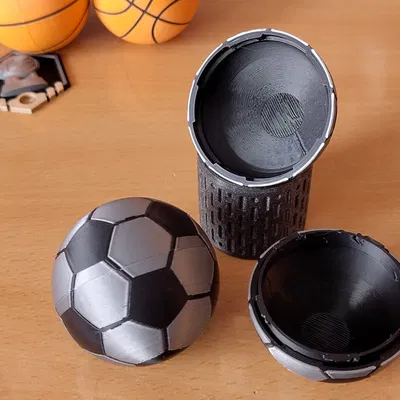 Hộp đựng hình quả bóng đá (soccer ball box)