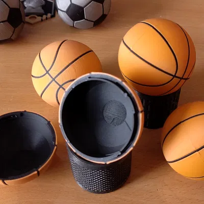Hộp đựng hình quả bóng rổ (Basketball box) độc đáo