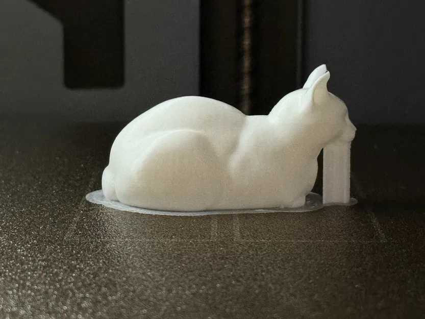 Mô hình Mèo nằm dáng bánh mì (Cat Loaf - Mắt nhắm) - Image 4