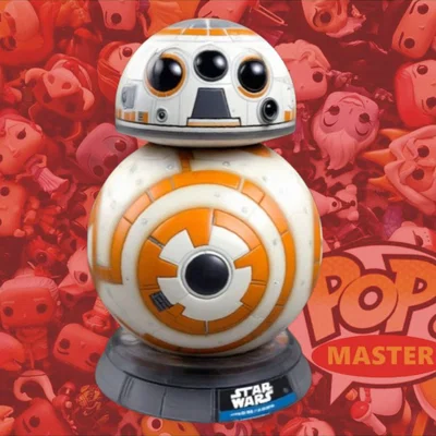 Mô hình BB-8 phong cách Funko Pop - File in 3D chất lượng cao