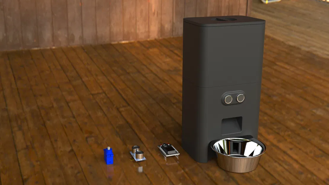 Máy cho thú cưng ăn tự động The CHONK feeder - Image 1