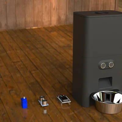 Máy cho thú cưng ăn tự động The CHONK feeder