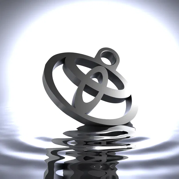 Móc khóa logo Toyota 3D - Phụ kiện nhỏ gọn, in cực nhanh - Image 1