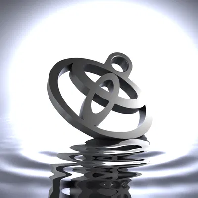 Móc khóa logo Toyota 3D - Phụ kiện nhỏ gọn, in cực nhanh