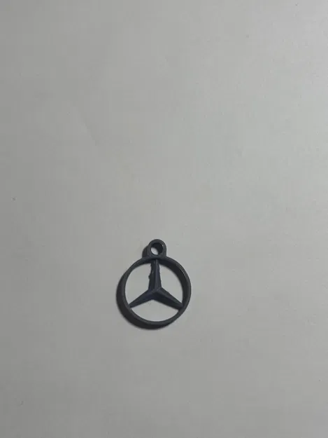 Móc khóa logo Mercedes-Benz in 3D nhỏ gọn, tinh tế - Image 2