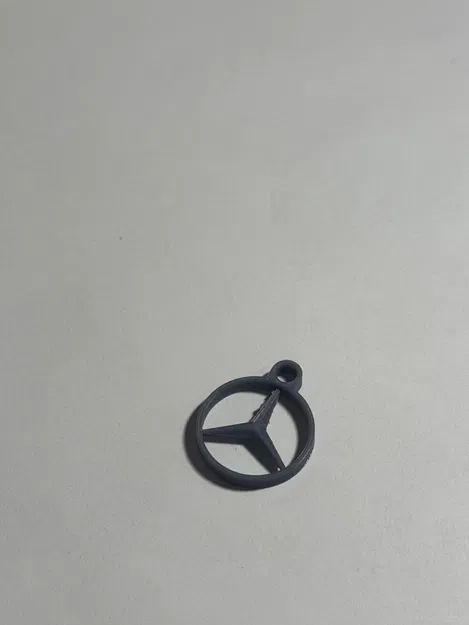 Móc khóa logo Mercedes-Benz in 3D nhỏ gọn, tinh tế - Image 3