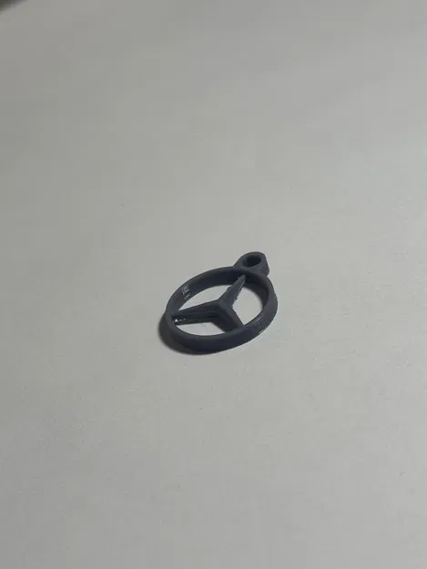 Móc khóa logo Mercedes-Benz in 3D nhỏ gọn, tinh tế - Image 4