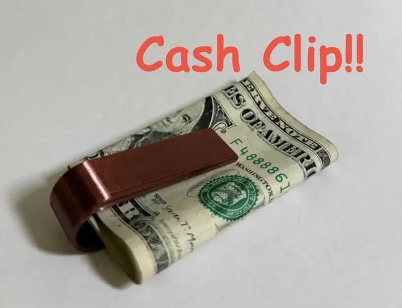 Kẹp giữ tiền Cash Clip - Thiết kế tối giản và tiện lợi - Image 1