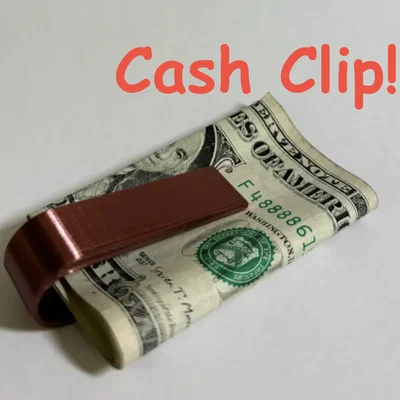 Kẹp giữ tiền Cash Clip - Thiết kế tối giản và tiện lợi