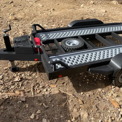 BlackCrow Car Trailer 1:8 scale - Xe moóc chở xe điều khiển cực chất