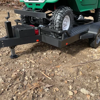 BlackCrow Car Trailer 1:8 scale - Xe moóc chở xe điều khiển cực chất