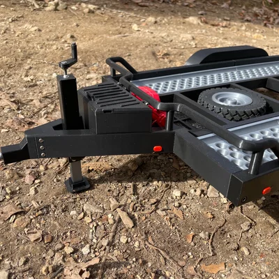 BlackCrow Car Trailer 1:8 scale - Xe moóc chở xe điều khiển cực chất