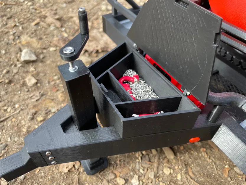 BlackCrow Car Trailer 1:8 scale - Xe moóc chở xe điều khiển cực chất - Image 7