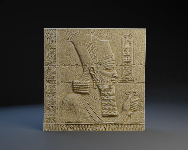 Phù điêu Sargon II (Sargon II Bas Relief) - Image 1