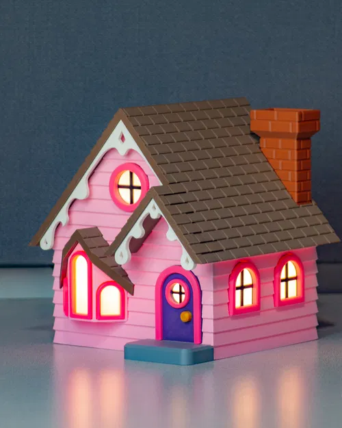 Cute Cottage - Ngôi Nhà Nhỏ - Đèn Trang Trí - Image 1