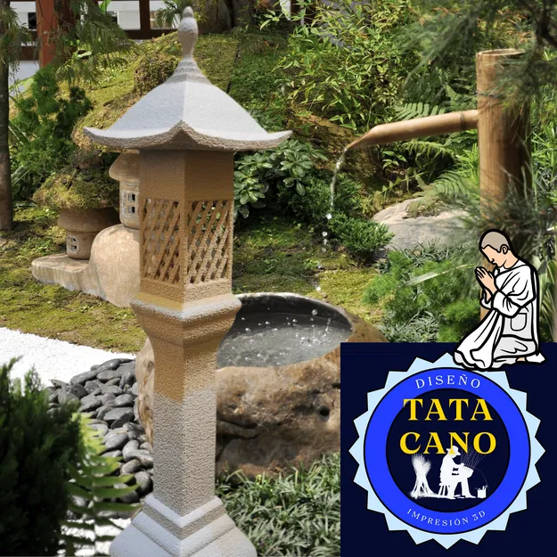 Ống Cắm Nhang Đèn Lồng Sân Vườn Kiểu Nhật - Image 3