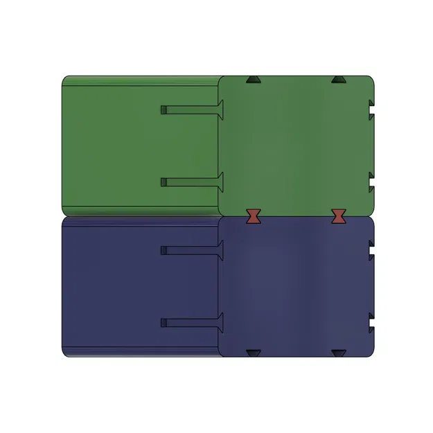 (Series Xếp Chồng) - Hộp Cửa Trập (Shutter Box) - Image 7