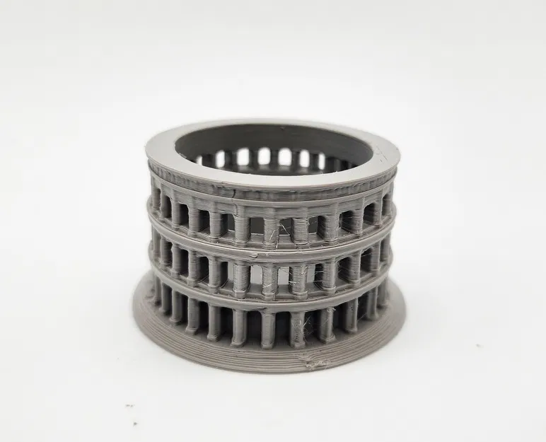 Mô hình thu nhỏ Đấu trường La Mã - Không cần hỗ trợ (No Supports) - Image 1