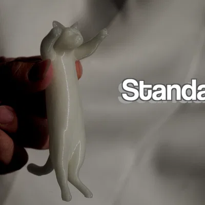 Mô hình mèo vươn vai (Stretching cat) độc đáo - Đủ mọi kích thước