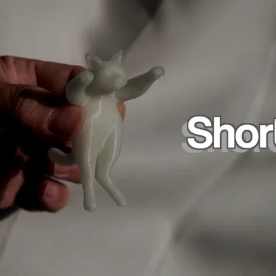 Mô hình mèo vươn vai (Stretching cat) độc đáo - Đủ mọi kích thước