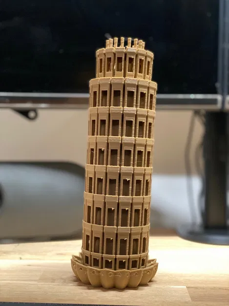 Mô hình tháp nghiêng Pisa từ thuyền Benchy - Độc đáo và sáng tạo - Image 1