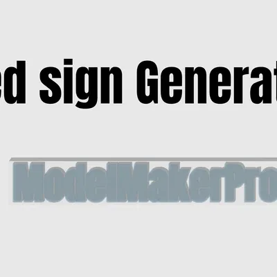 Công cụ tạo bảng hiệu đèn LED (Led sign Generator)