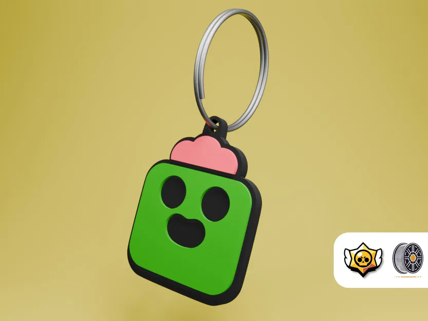 Spike | Bộ sưu tập móc khóa Brawl Stars - Image 1