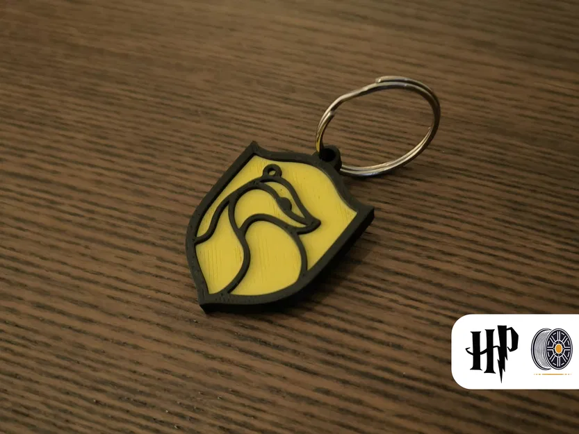 Móc khóa Hufflepuff | Nhà Harry Potter - Image 2