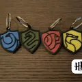 Móc khóa Hufflepuff | Nhà Harry Potter - Thumbnail 3