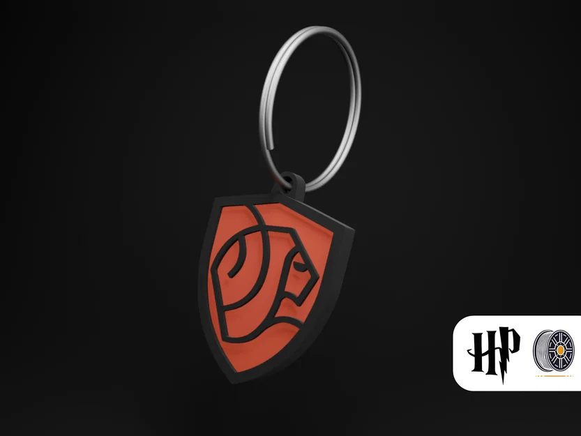 Gryffindor | Móc khóa Harry Potter House - Image 1