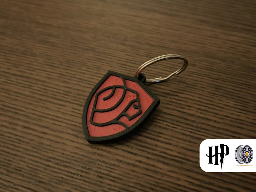 Gryffindor | Móc khóa Harry Potter House - Image 2