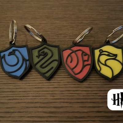 Slytherin | Móc khóa các nhà trong Harry Potter
