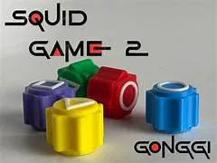 Bộ quân cờ Gonggi phong cách Squid Game - Tự in 3D tại nhà - Image 1