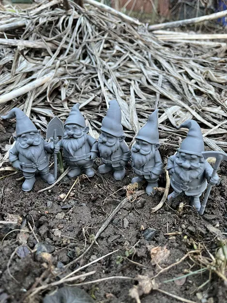 Những chú lùn chăm chỉ, gnome trang trí sân vườn - Image 7