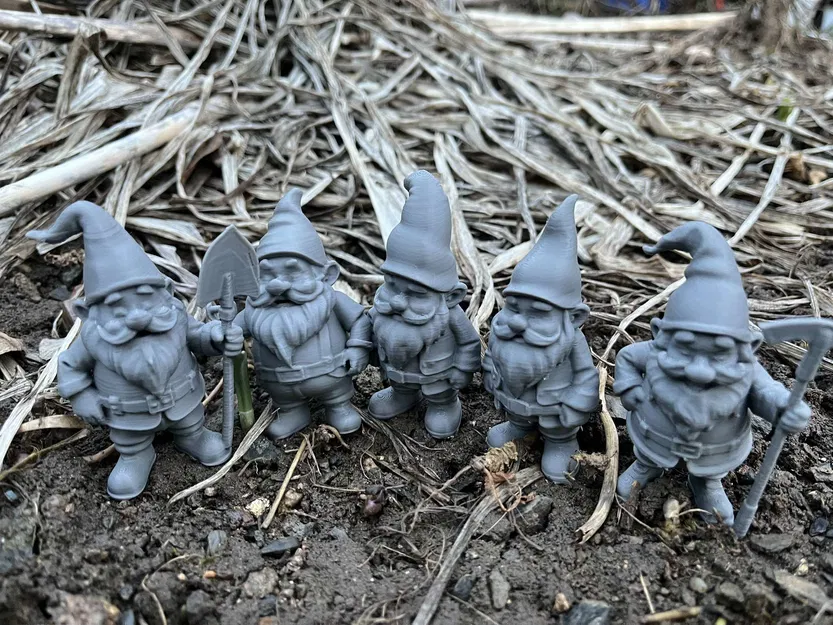 Những chú lùn chăm chỉ, gnome trang trí sân vườn - Image 8