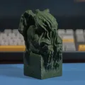 Mô hình tượng thần Cthulhu trên bệ đá - Đồ trang trí in 3D độc đáo - Thumbnail 1