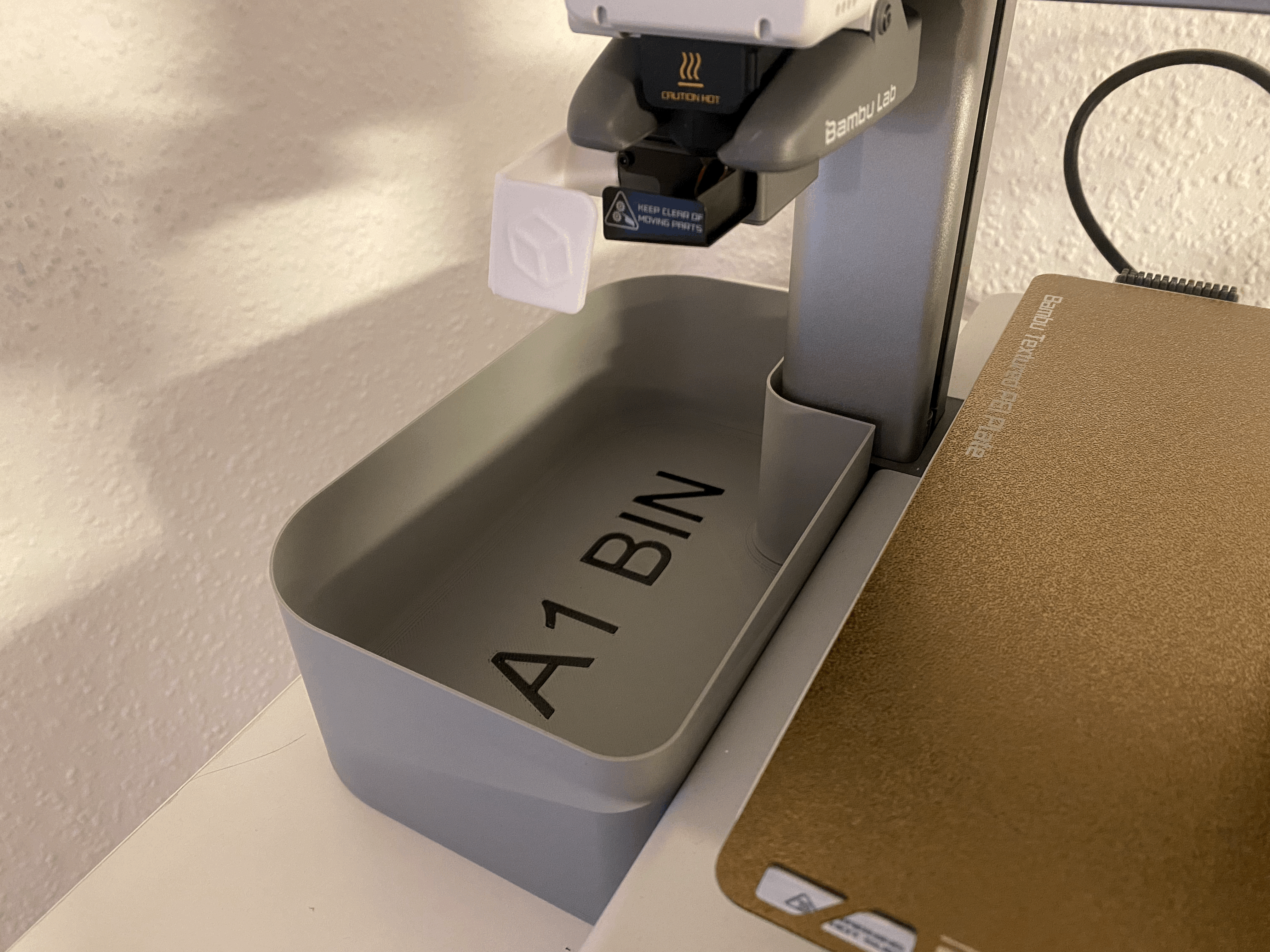 Thùng đựng rác nhựa thừa cho Bambu Lab A1